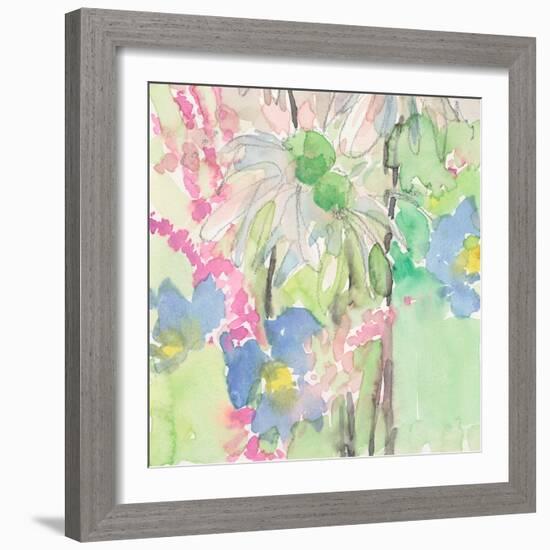 Watercolor Floral Accent I-Samuel Dixon-Framed Art Print