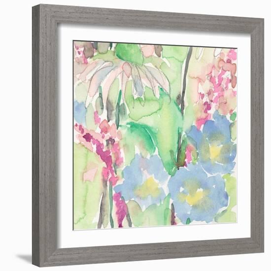 Watercolor Floral Accent II-Samuel Dixon-Framed Art Print