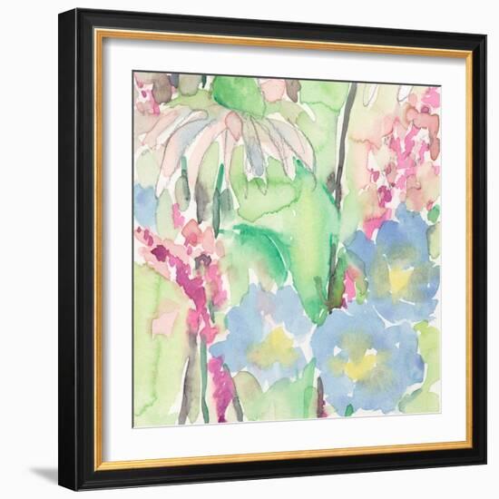 Watercolor Floral Accent II-Samuel Dixon-Framed Art Print