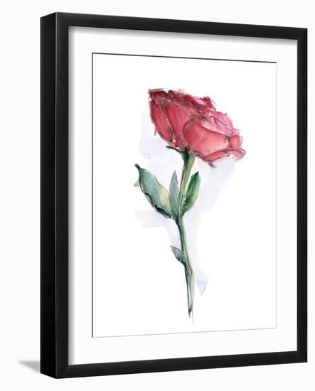 Watercolor Floral Contour II-Ethan Harper-Framed Art Print