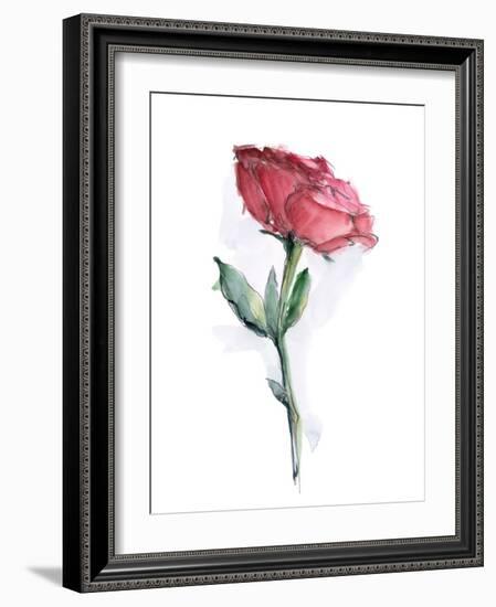 Watercolor Floral Contour II-Ethan Harper-Framed Art Print