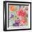 Watercolor Floral I on Grey-Danhui Nai-Framed Art Print