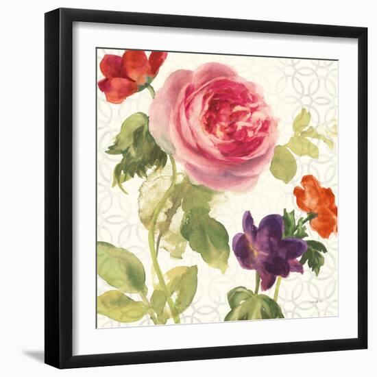 Watercolor Floral IV-Danhui Nai-Framed Art Print