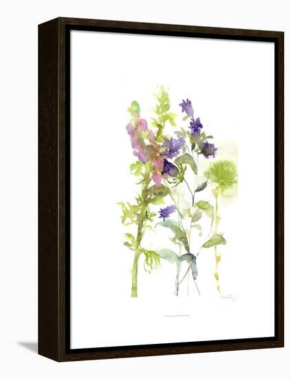 Watercolor Floral Study I-Melissa Wang-Framed Stretched Canvas