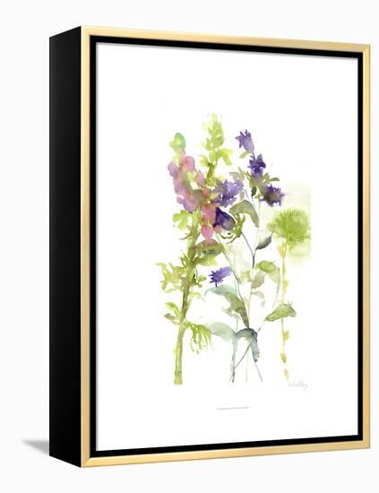 Watercolor Floral Study I-Melissa Wang-Framed Stretched Canvas