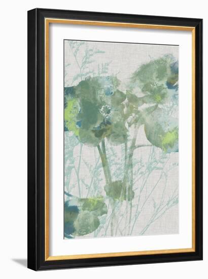 Watercolor Flower Panel II-Jennifer Goldberger-Framed Art Print