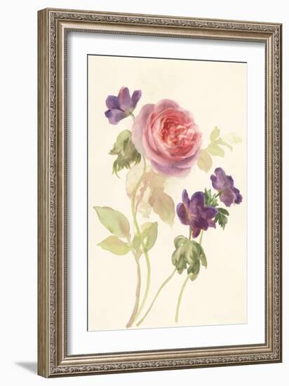 Watercolor Flowers IV-Danhui Nai-Framed Art Print