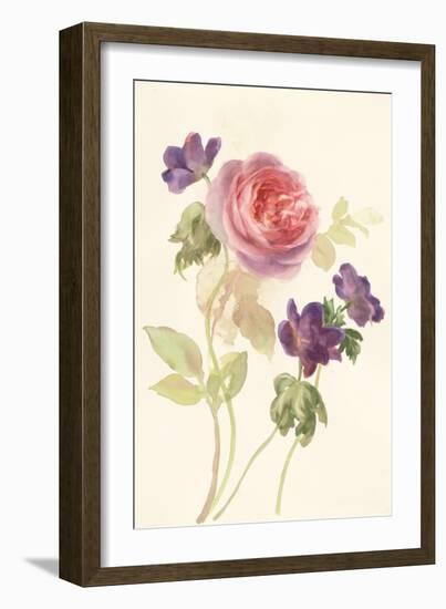 Watercolor Flowers IV-Danhui Nai-Framed Art Print