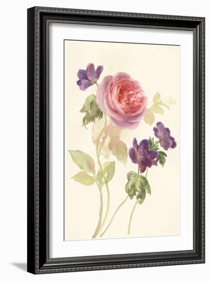 Watercolor Flowers IV-Danhui Nai-Framed Art Print