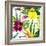 Watercolor Flowers-Monash-Framed Premium Giclee Print