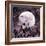 Watercolor Full Moon Art-Eisfrei-Framed Premium Giclee Print