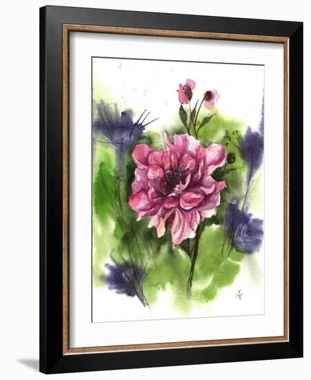 Watercolor Garden I-Irina Trzaskos Studio-Framed Giclee Print