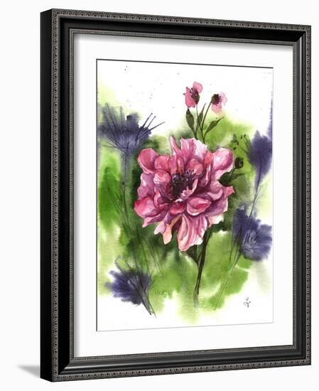 Watercolor Garden I-Irina Trzaskos Studio-Framed Giclee Print