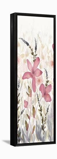 Watercolor Garden II Light-Elyse DeNeige-Framed Stretched Canvas