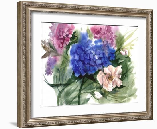 Watercolor Garden II-Irina Trzaskos Studio-Framed Giclee Print