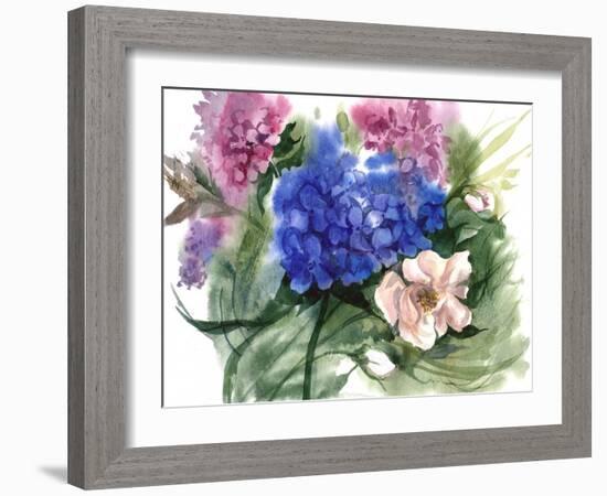 Watercolor Garden II-Irina Trzaskos Studio-Framed Giclee Print