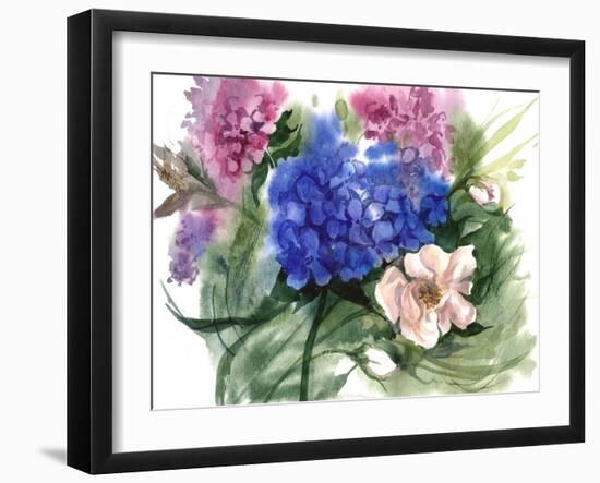 Watercolor Garden II-Irina Trzaskos Studio-Framed Giclee Print