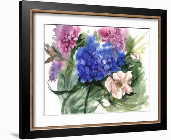 Watercolor Garden II-Irina Trzaskos Studio-Framed Giclee Print