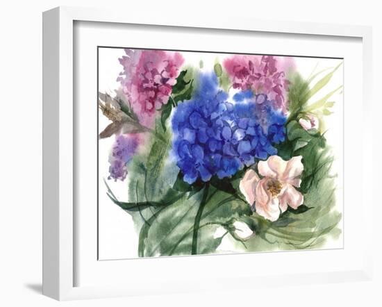 Watercolor Garden II-Irina Trzaskos Studio-Framed Giclee Print