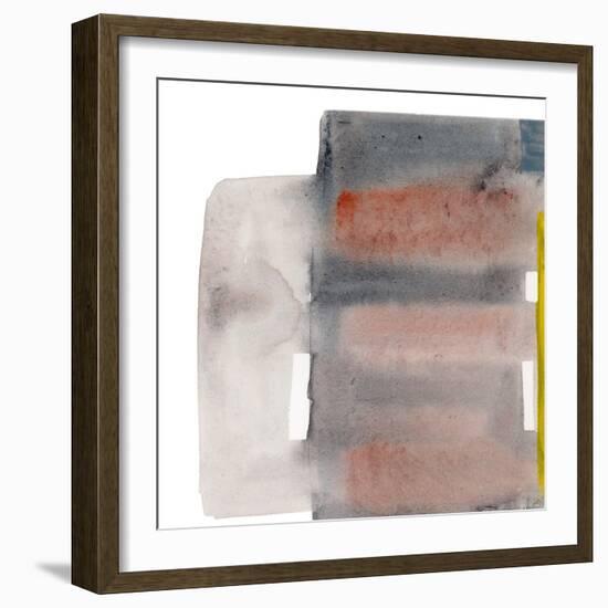 Watercolor Geo Block-Stella Chang-Framed Art Print