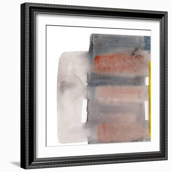 Watercolor Geo Block-Stella Chang-Framed Art Print