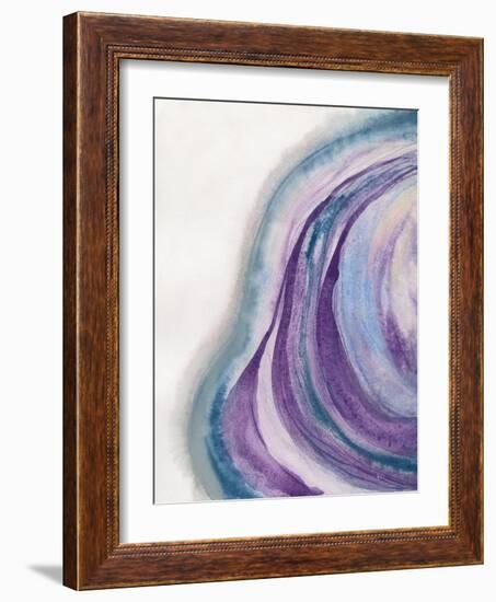 Watercolor Geode I-Chris Paschke-Framed Art Print