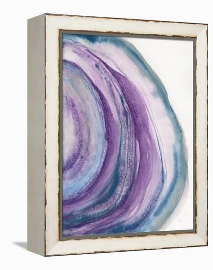 Watercolor Geode II-Chris Paschke-Framed Stretched Canvas