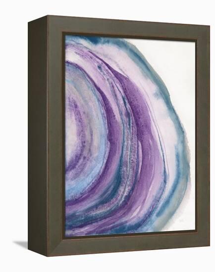 Watercolor Geode II-Chris Paschke-Framed Stretched Canvas