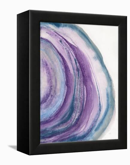 Watercolor Geode II-Chris Paschke-Framed Stretched Canvas