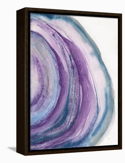 Watercolor Geode II-Chris Paschke-Framed Stretched Canvas
