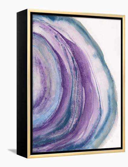 Watercolor Geode II-Chris Paschke-Framed Stretched Canvas