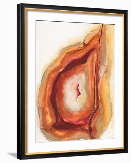 Watercolor Geode V-Chris Paschke-Framed Art Print