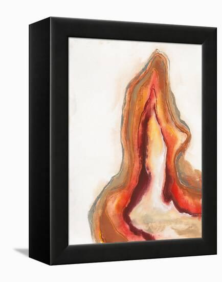 Watercolor Geode VI-Chris Paschke-Framed Stretched Canvas