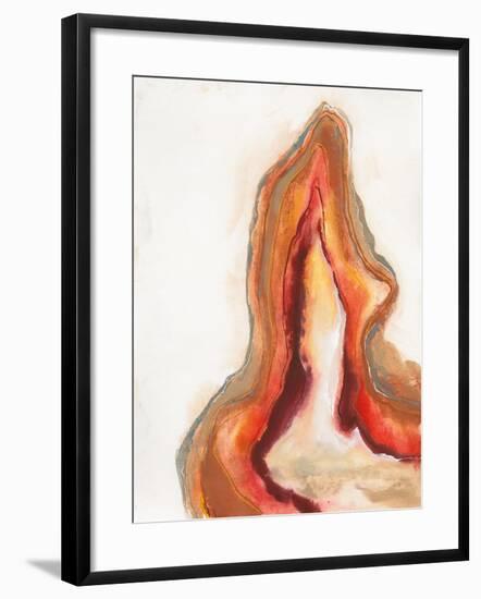 Watercolor Geode VI-Chris Paschke-Framed Art Print