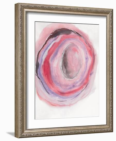 Watercolor Geode VII-Chris Paschke-Framed Art Print