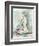 Watercolor Gesture Study II-Ethan Harper-Framed Art Print