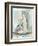 Watercolor Gesture Study II-Ethan Harper-Framed Art Print