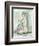 Watercolor Gesture Study II-Ethan Harper-Framed Art Print