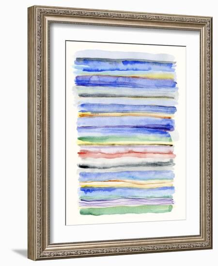 Watercolor Gradation-Nikki Galapon-Framed Art Print