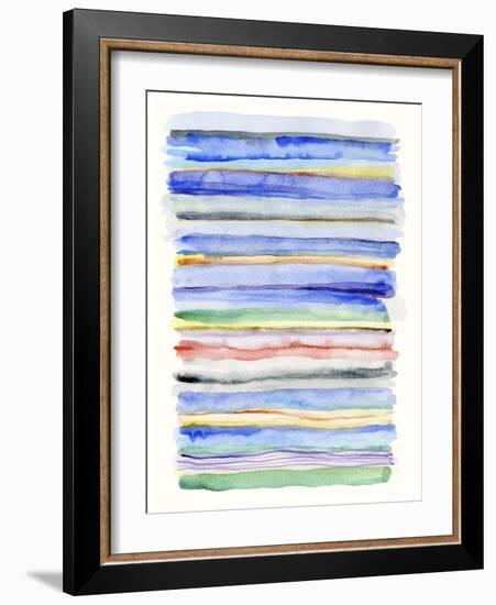 Watercolor Gradation-Nikki Galapon-Framed Art Print