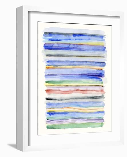 Watercolor Gradation-Nikki Galapon-Framed Art Print