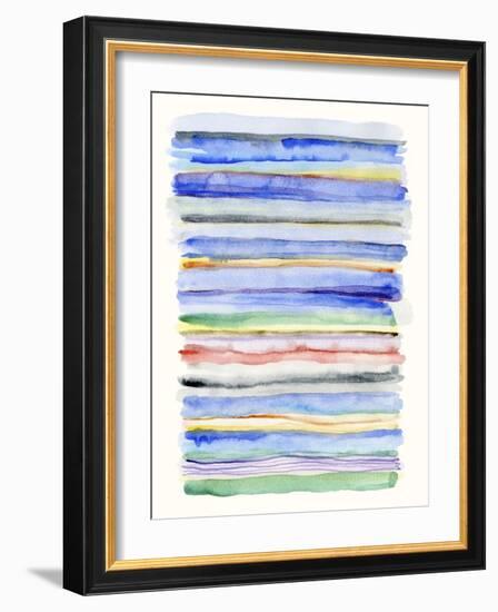 Watercolor Gradation-Nikki Galapon-Framed Art Print