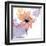 Watercolor Graphite Flower II-Avery Tillmon-Framed Art Print