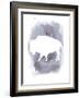 Watercolor Gray Buffalo-Jetty Printables-Framed Art Print