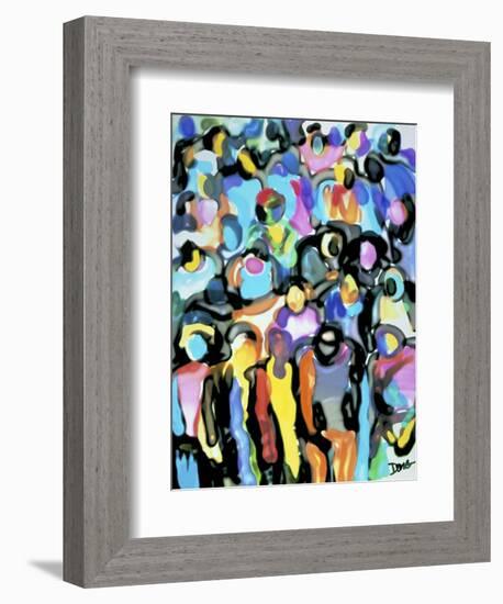 Watercolor Group A-Diana Ong-Framed Giclee Print