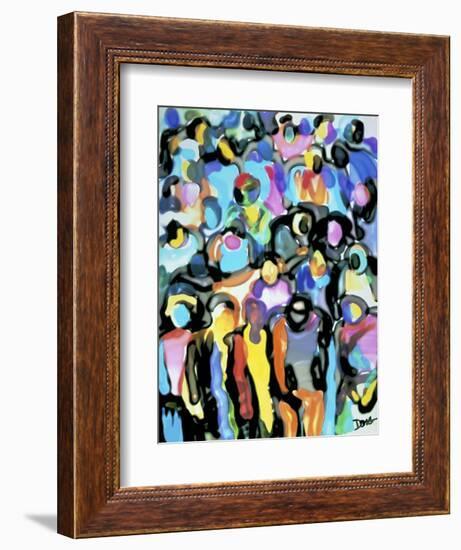 Watercolor Group A-Diana Ong-Framed Giclee Print