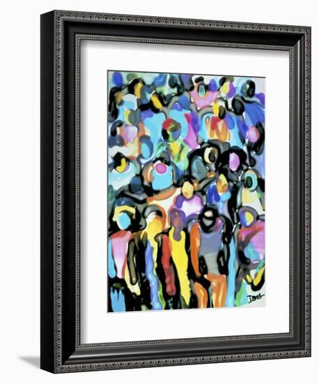 Watercolor Group A-Diana Ong-Framed Giclee Print