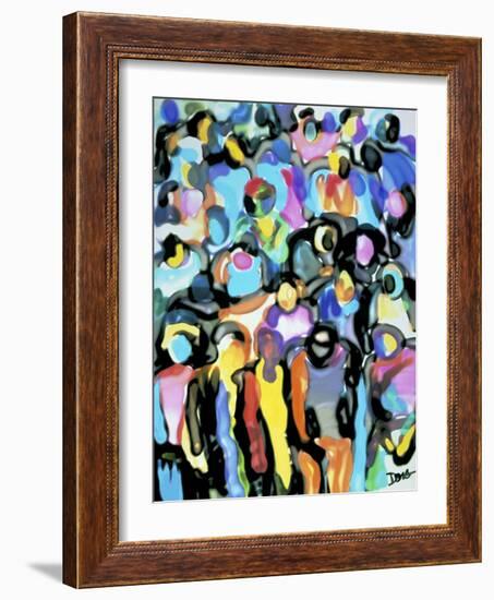 Watercolor Group A-Diana Ong-Framed Giclee Print