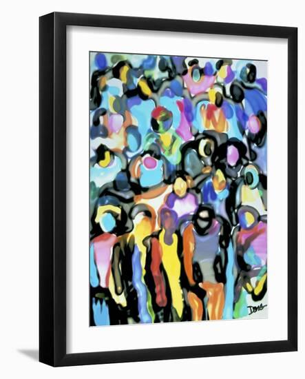 Watercolor Group A-Diana Ong-Framed Giclee Print