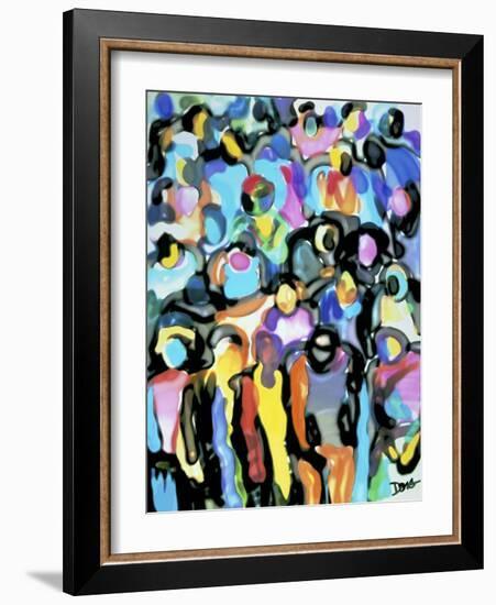 Watercolor Group A-Diana Ong-Framed Giclee Print